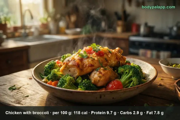 Chicken With Broccoli calories