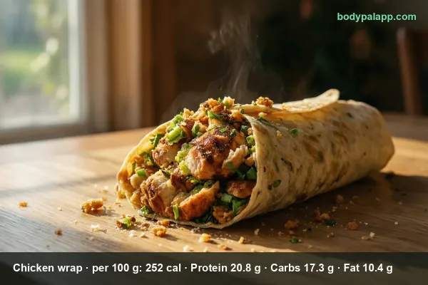 Chicken Wrap calories