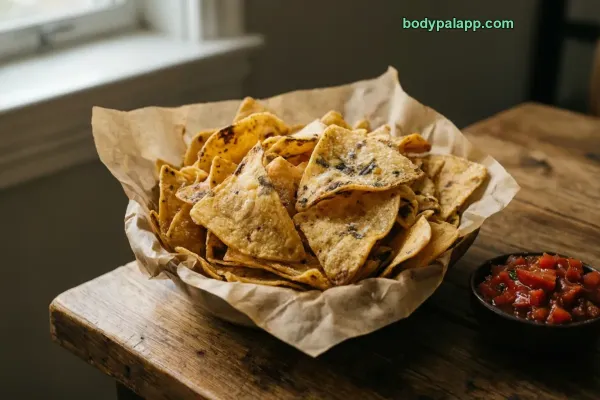 Chips At Mexican Restaurant