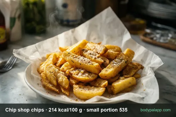 Chips calories