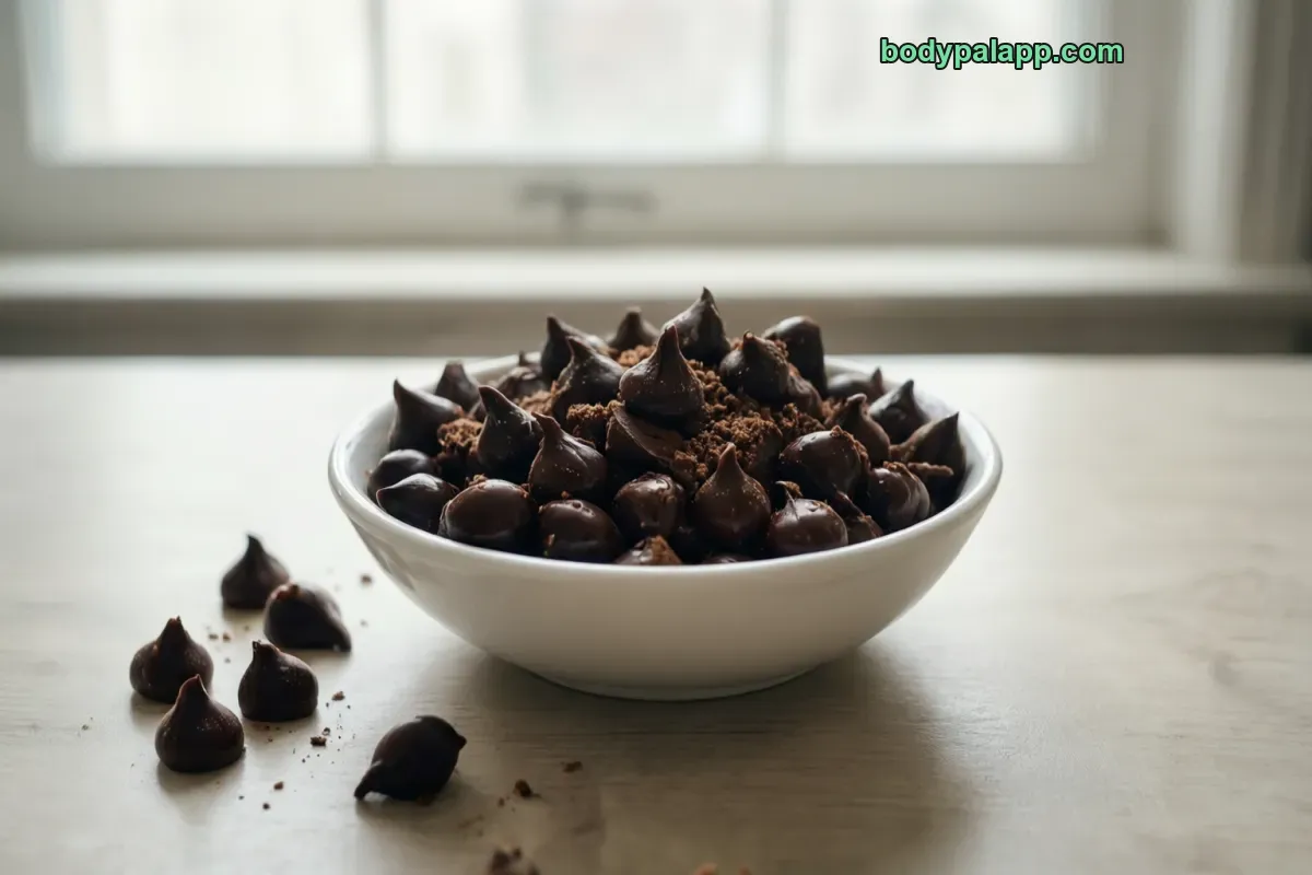 Semi-sweet chocolate chips, semisweet chocolate, plain