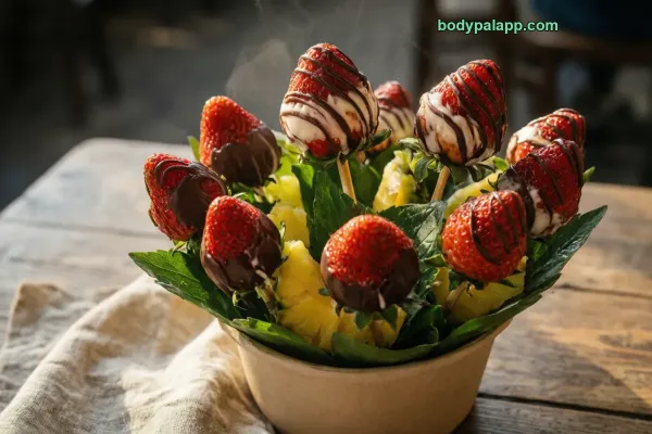 Chocolate Covered Strawberry Bouquet
