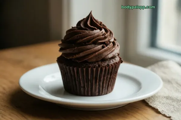 Chocolate Cupcake With Chocolate Icing