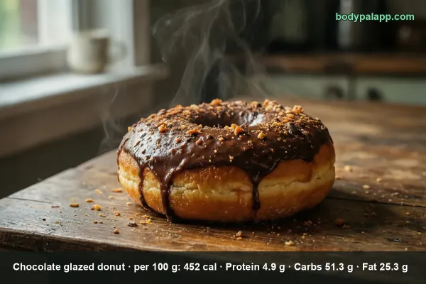 Chocolate glazed donut calories