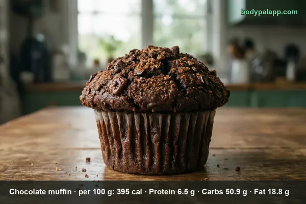 Chocolate Muffin calories