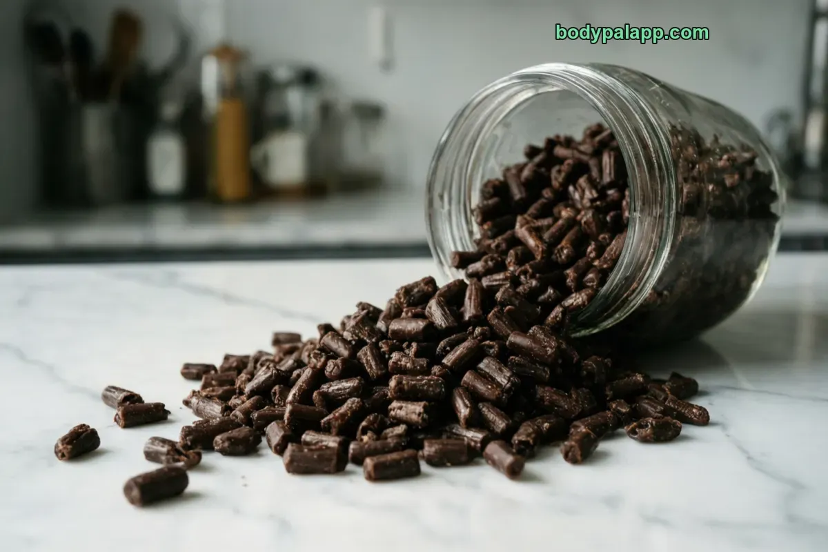 Chocolate sprinkles, chocolate variety