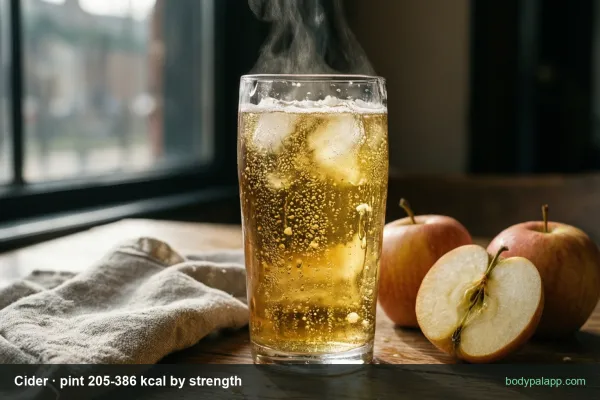 Cider calories