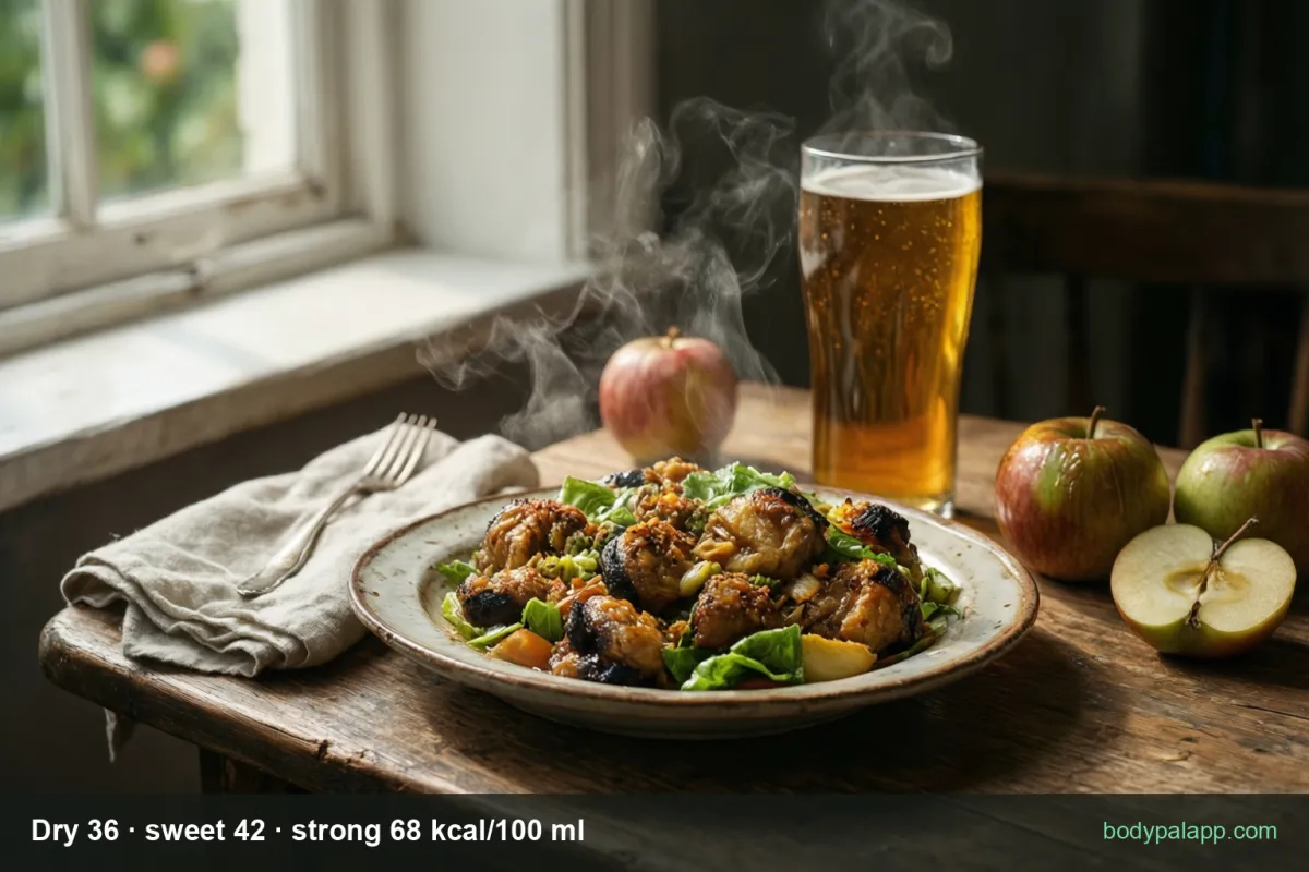 Cider variants calories comparison
