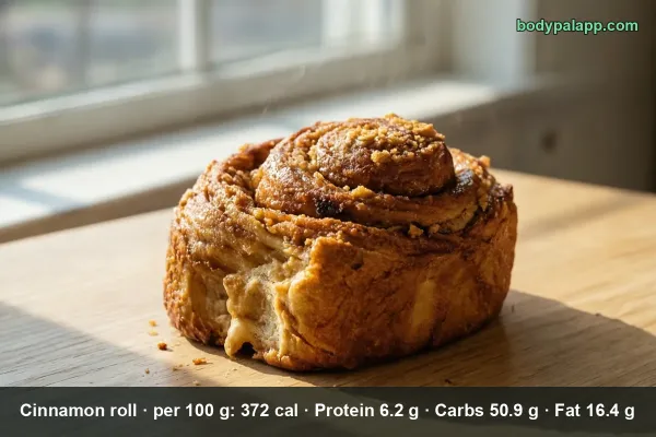 Cinnamon Roll calories