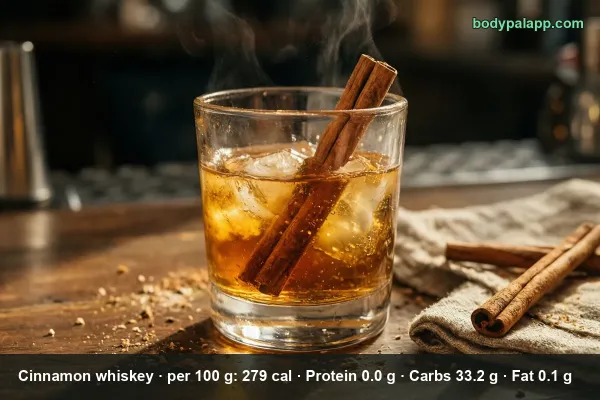 Cinnamon Whiskey calories