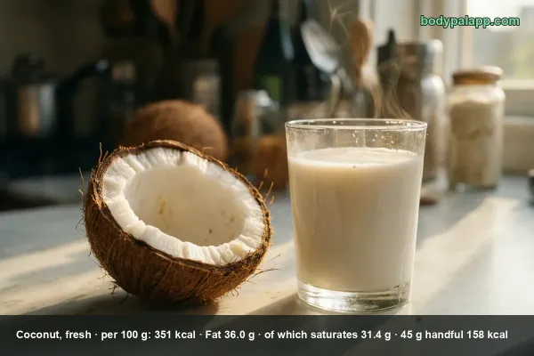 Coconut calories