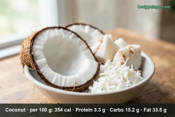 Coconut calories