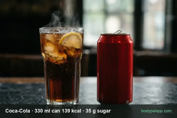 Can of Coke calories