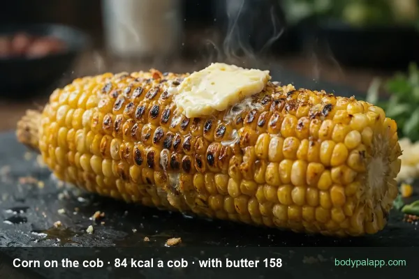 Corn on the cob calories