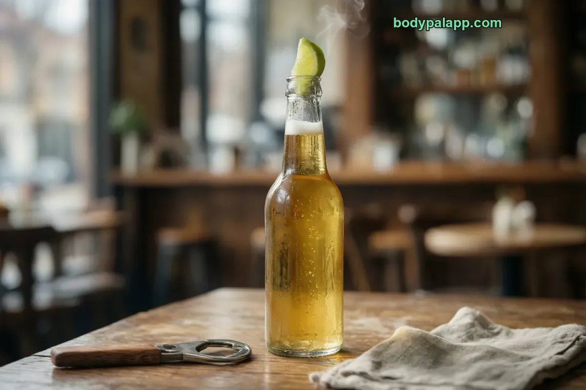 Corona extra beer, regular lager