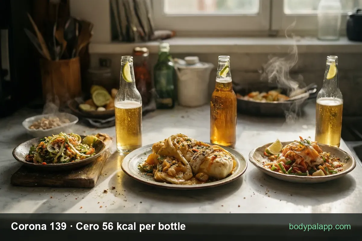 Corona variants calories comparison