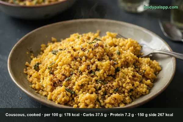 Couscous calories