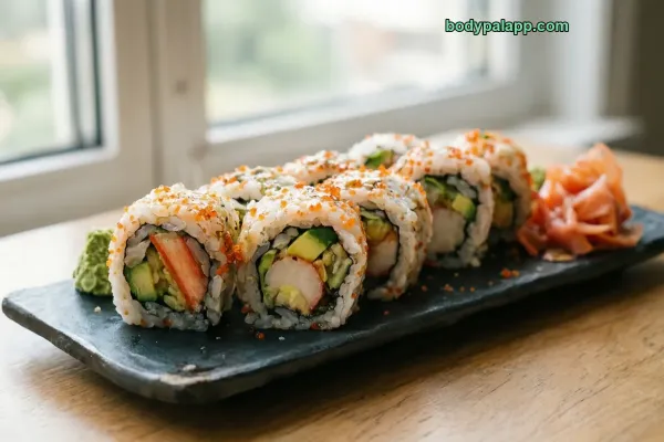 Crab Sushi Roll (California Roll)