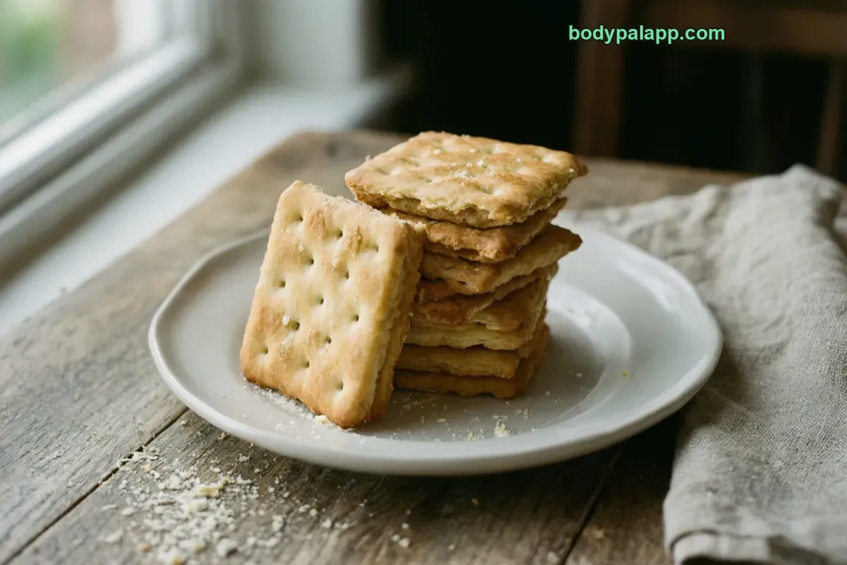 Cracker, assorted, ready-to-eat