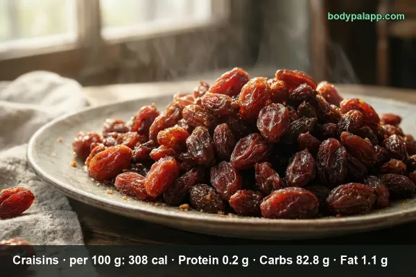 Craisins calories