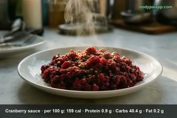 Cranberry Sauce calories