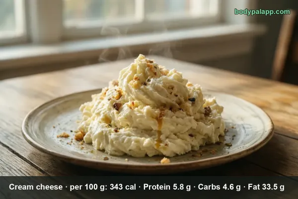 Cream Cheese calories
