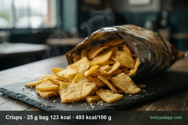 Crisps calories
