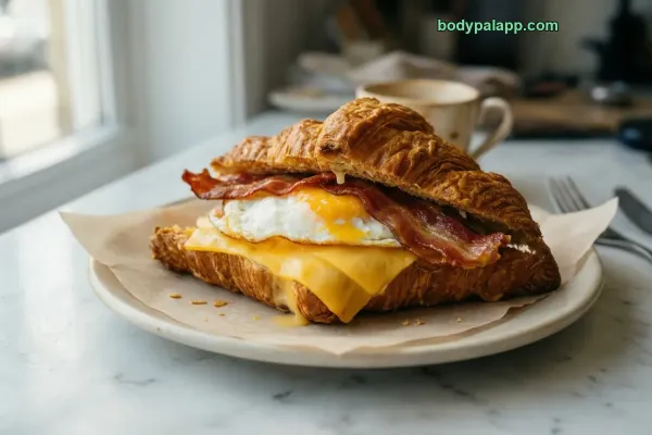 Croissant Breakfast Sandwich