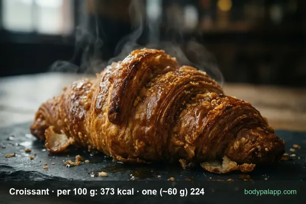 Croissant calories