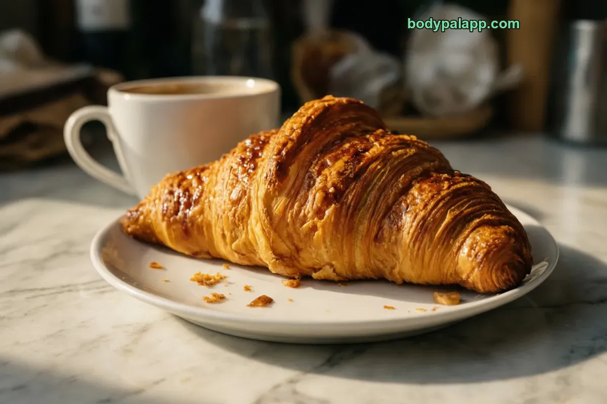 Starbucks butter croissant, butter croissant, baked