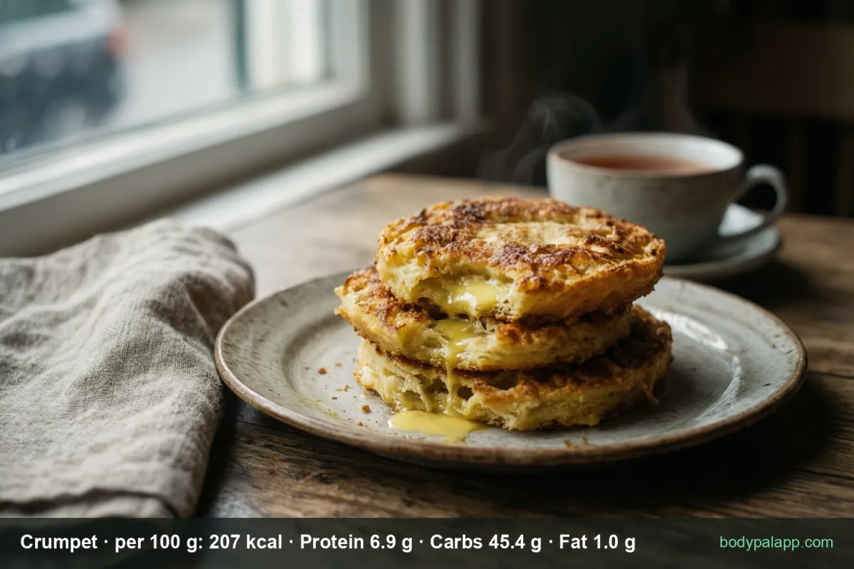 Crumpet - 95 kcal each