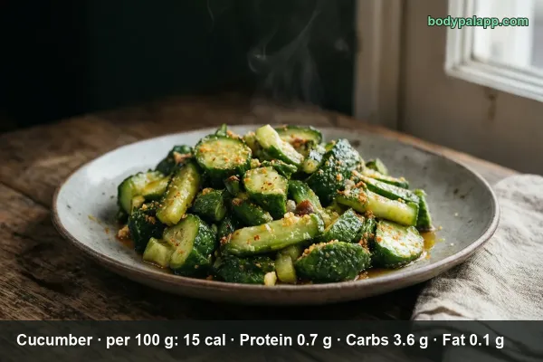 Cucumber calories