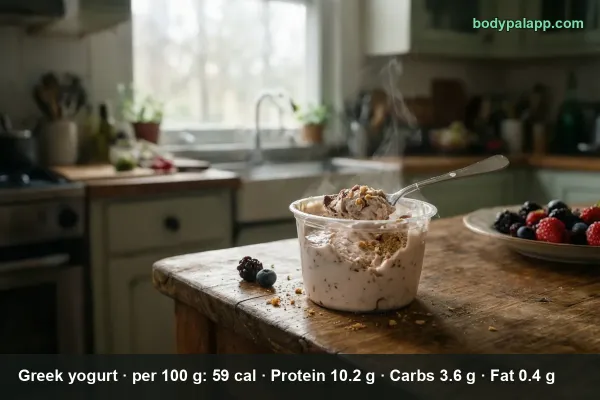 Greek Yogurt calories