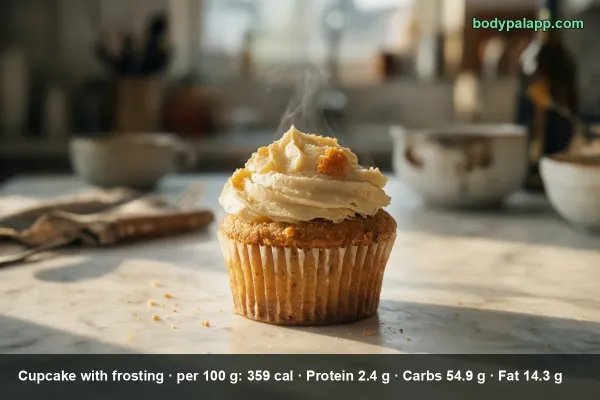 Cupcake With Frosting calories