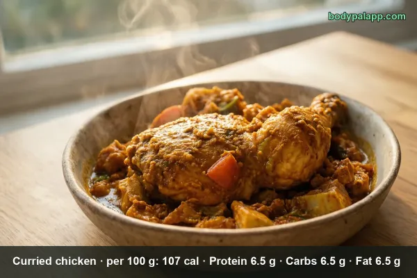 Curried Chicken calories