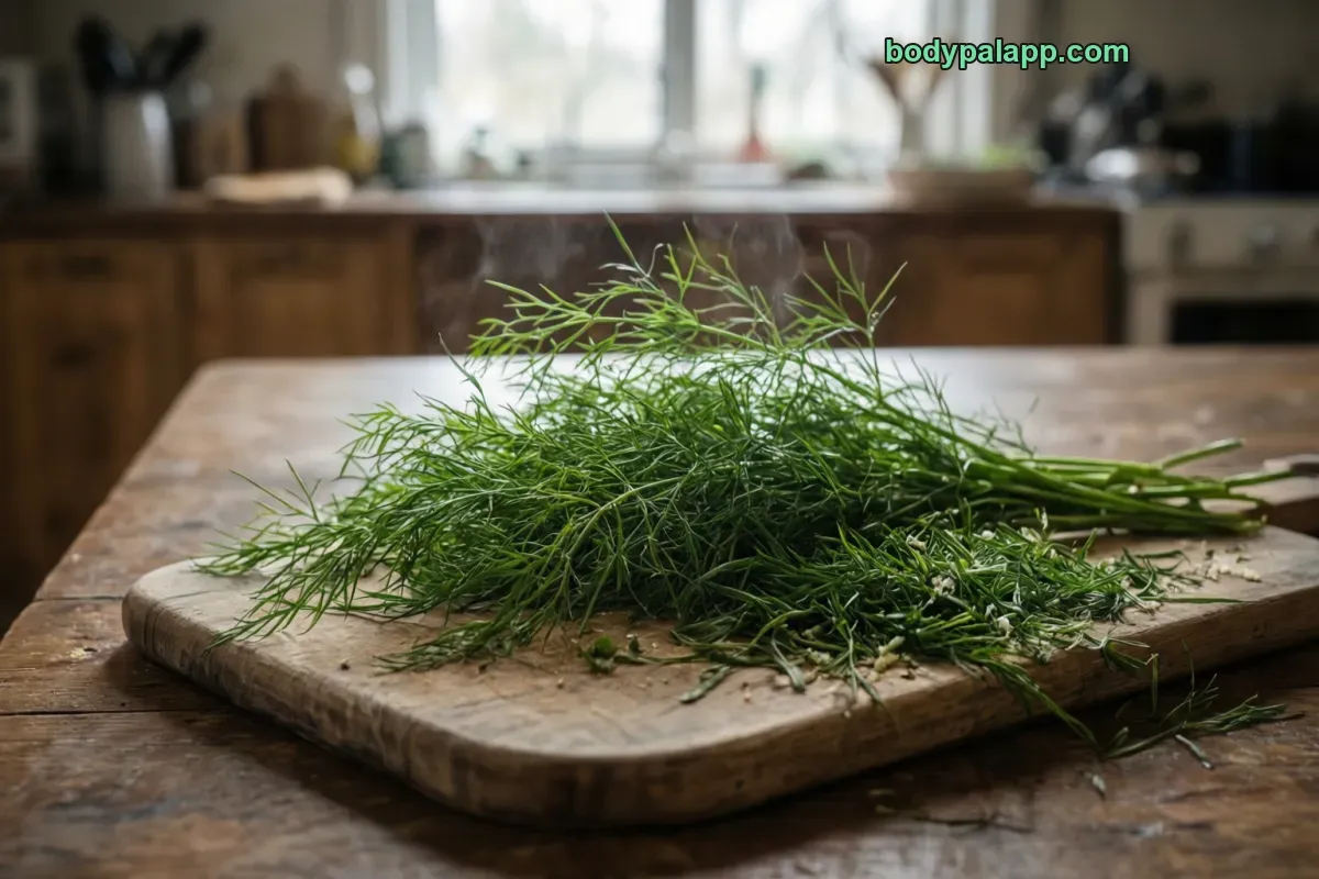 Dill, fresh dill weed, raw