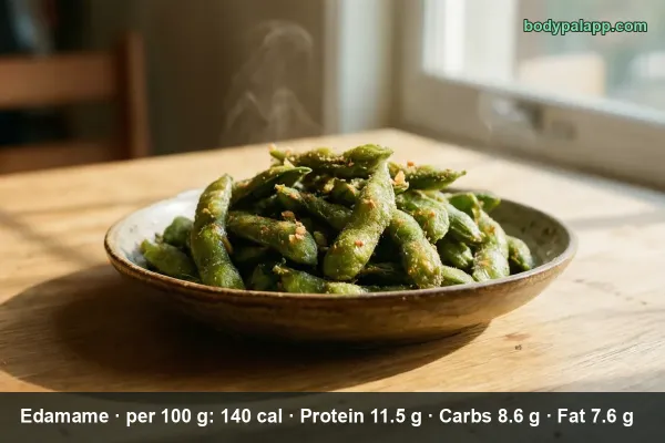 Edamame calories