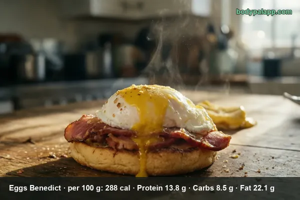 Eggs Benedict calories