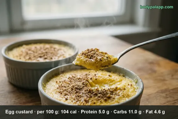 Egg Custard calories
