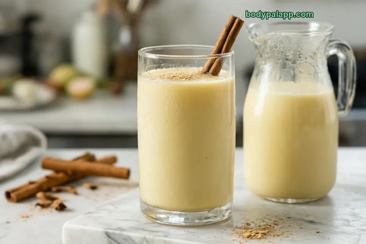 Egg nog, ready to drink
