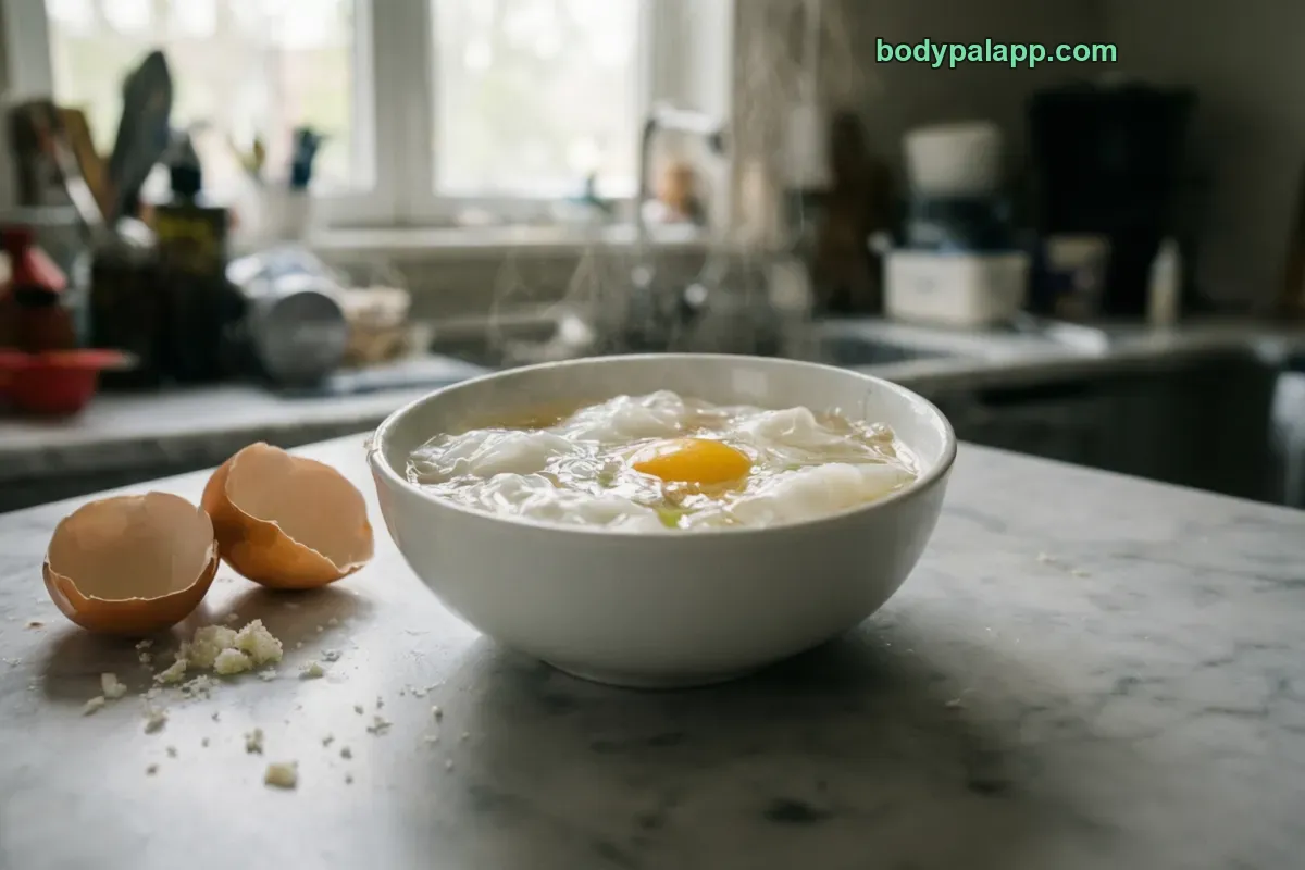 Egg white, raw, fresh