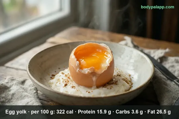Egg Yolk calories