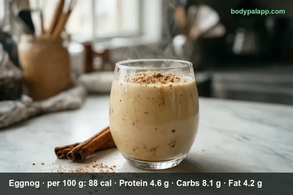 Eggnog calories