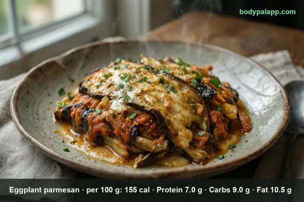 Eggplant Parmesan calories