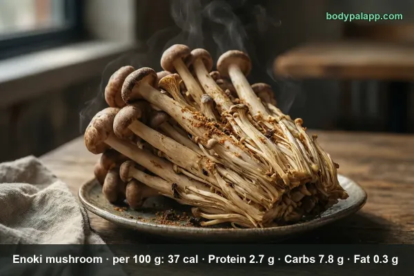 Enoki Mushrooms calories