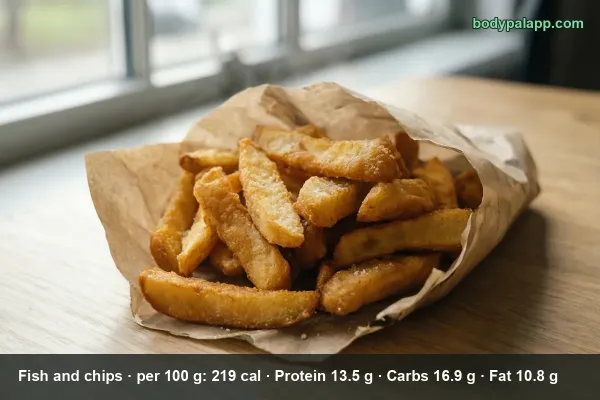 Fish And Chips calories