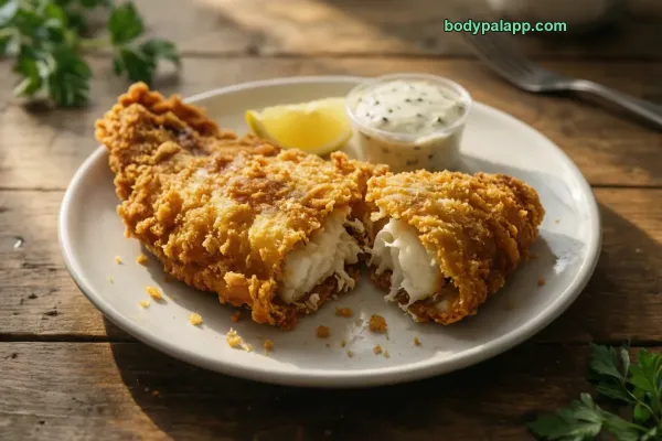Filetto di pesce fritto