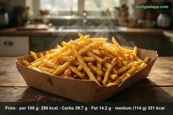 Fries calories