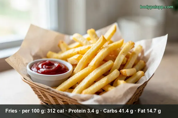Fries calories