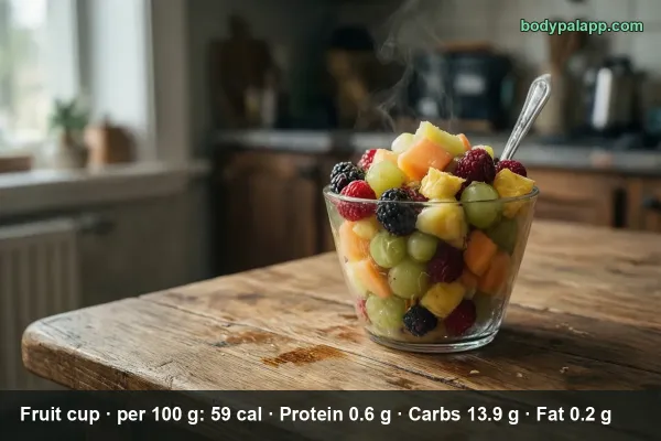 Fruit cup calories